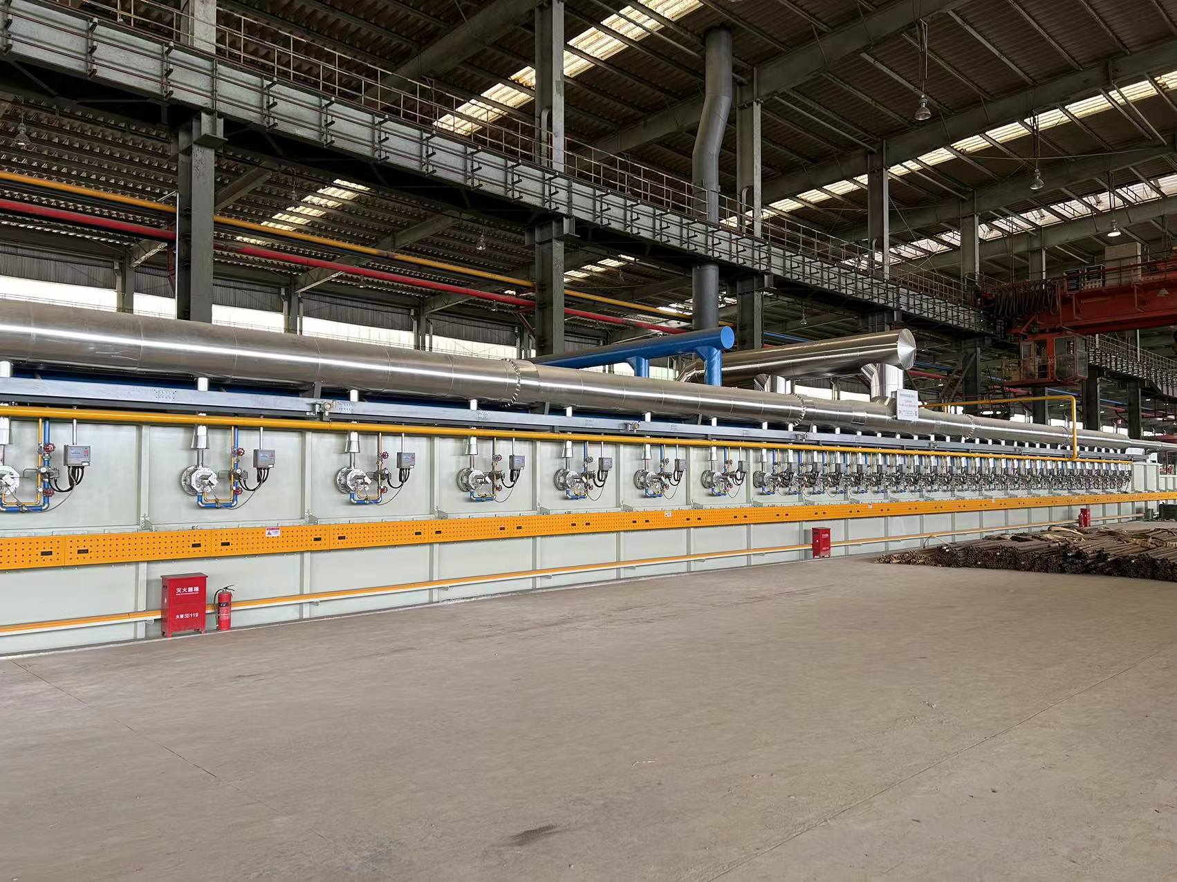 連續(xù)式無(wú)氧化熱處理輥底爐